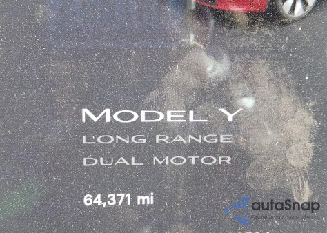 2021 Tesla Model Y Long Range Dual Motor All-Wheel Drive from USA, damaged, VIN 5YJYGDEE7MF066594